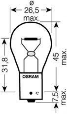 Bec, semnalizator AUDI A4 Cabriolet (8H7, B6, 8HE, B7) (2002 - 2009) OSRAM 7507DC-02B piesa NOUA