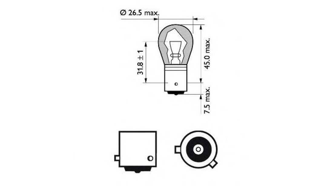 Bec semnalizator Audi AUDI A3 Limousine (8VS) 2013-2016 #2 12496NACP