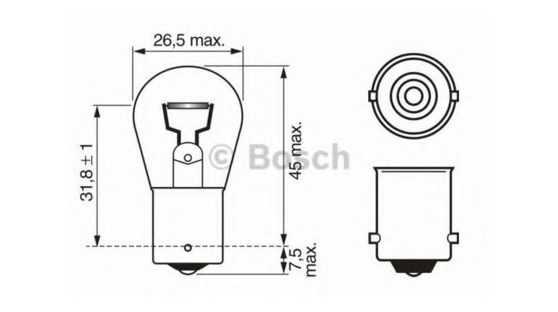 Bec semnalizator BMW 3 Cabriolet (E30) 1985-1993 #3 1057