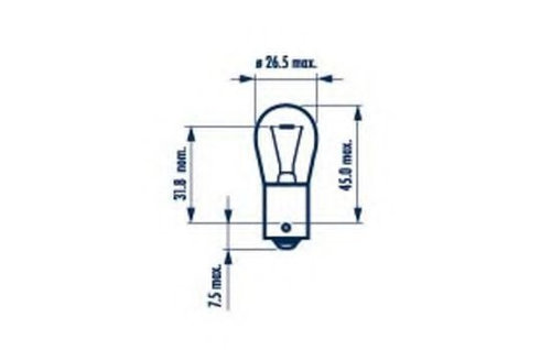 Bec, semnalizator BMW Seria 1 (E81) (2006 - 2012) NARVA 17638 piesa NOUA