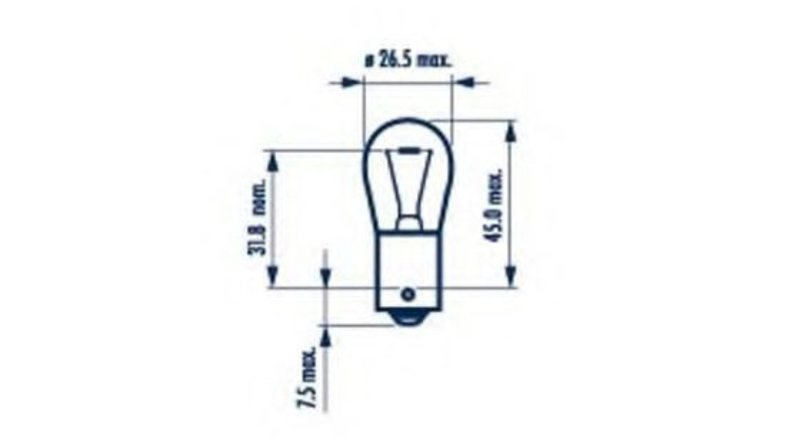 Bec, semnalizator BMW Seria 3 Cupe (E92) (2006 - 2013) NARVA 17638 piesa NOUA