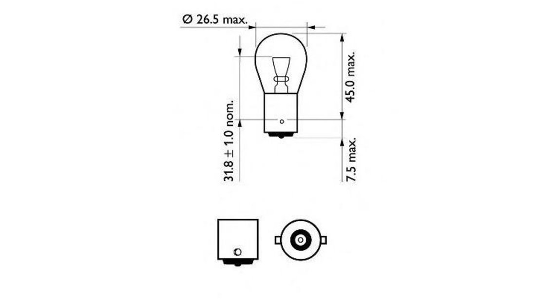 Bec semnalizator BMW X6 (E71, E72) 2008-2016 #2 12498VPB2