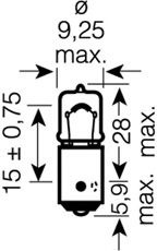 Bec, semnalizator CITROEN C5 II Break (RE) (2004 - 2016) OSRAM 64132 piesa NOUA