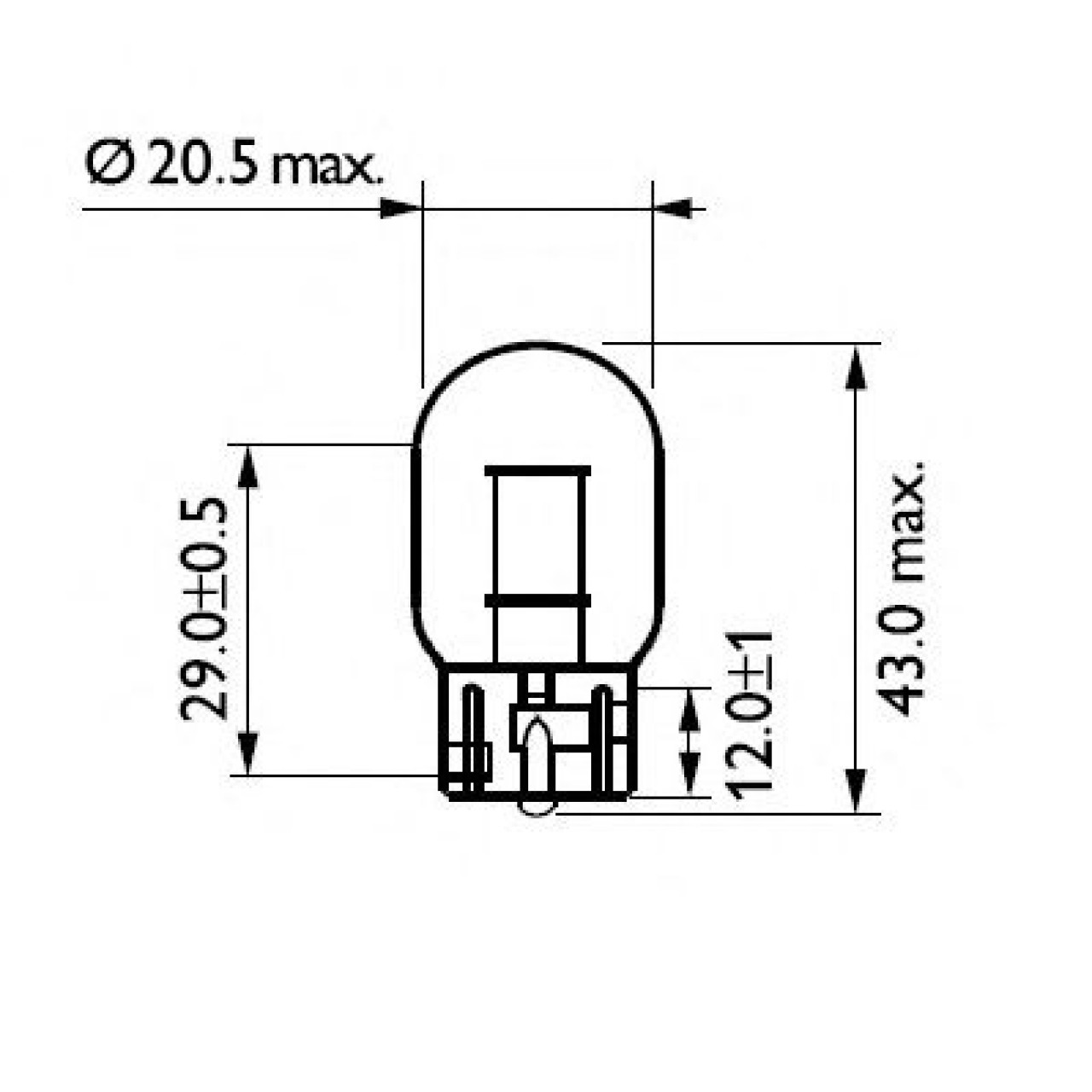 Bec, semnalizator HONDA CIVIC VII Hatchback (EU, EP, EV) (1999 - 2006) PHILIPS 12065B2 piesa NOUA