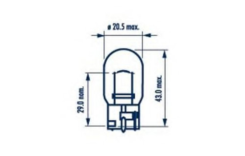 Bec, semnalizator HONDA CR-V III (RE) (2006 - 2012) NARVA 17629 piesa NOUA