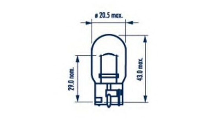 Bec, semnalizator LEXUS IS II (GSE2, ALE2, USE2) (2005 - 2016) NARVA 17629 piesa NOUA