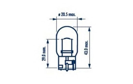 Bec, semnalizator MAZDA 6 Hatchback (GG) (2002 - 2008) NARVA 17629 piesa NOUA