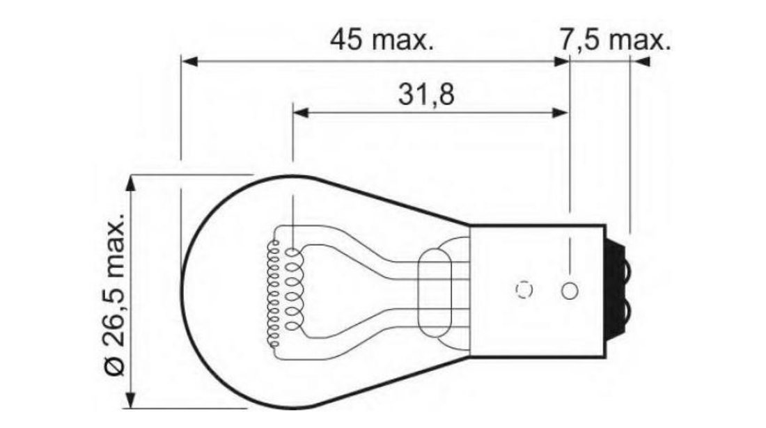 Bec semnalizator Peugeot 806 (221) 1994-2002 #3 008528100000