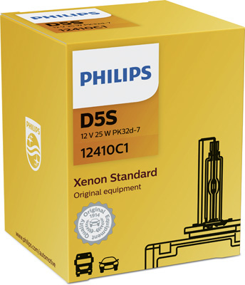 BEC XENON D5S 12V 25W PK32D (cutie) PHILIPS 12410C1 PHILIPS