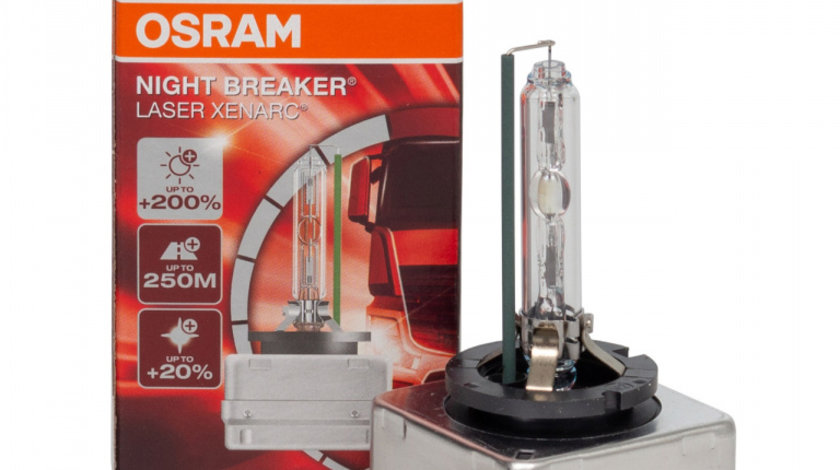 Bec Xenon Osram D3S 35W PK32d-5 Night Breaker Laser +200% 1 Buc 66340XNL