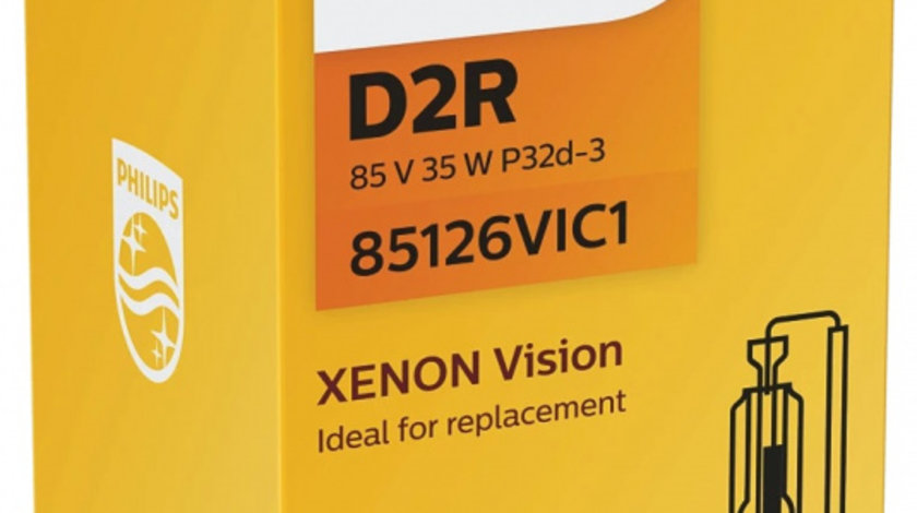 Bec Xenon Philips D2R 85V 35W 4400K P32d-3 Xenon Vision 85126VIC1