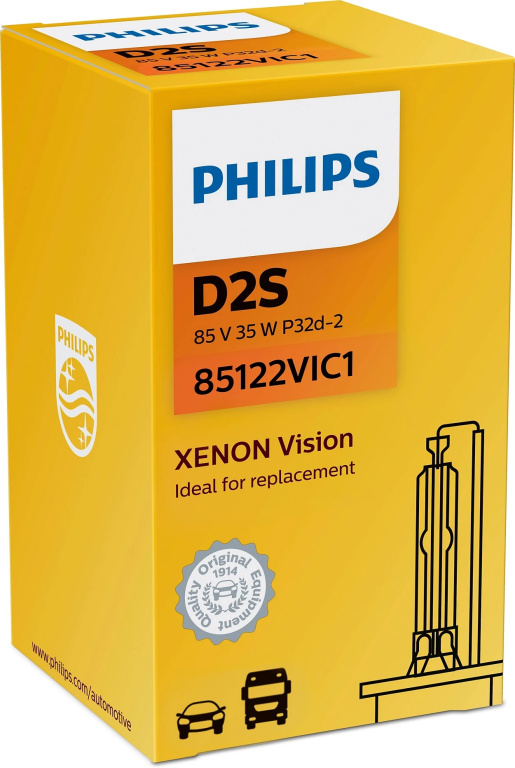 Bec Xenon Philips D2S 85V 35W 4400K P32D-2 85122VIC1