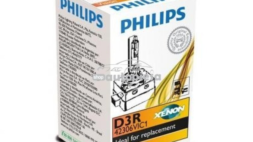 Bec Xenon Philips D3R Vision 42V 35W 42306VIC1 piesa NOUA