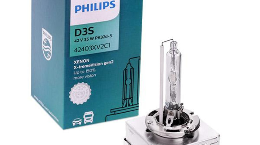 Bec Xenon Philips D3S 35W 42V PK32d-5 X-tremeVision Gen2 42403XV2C1