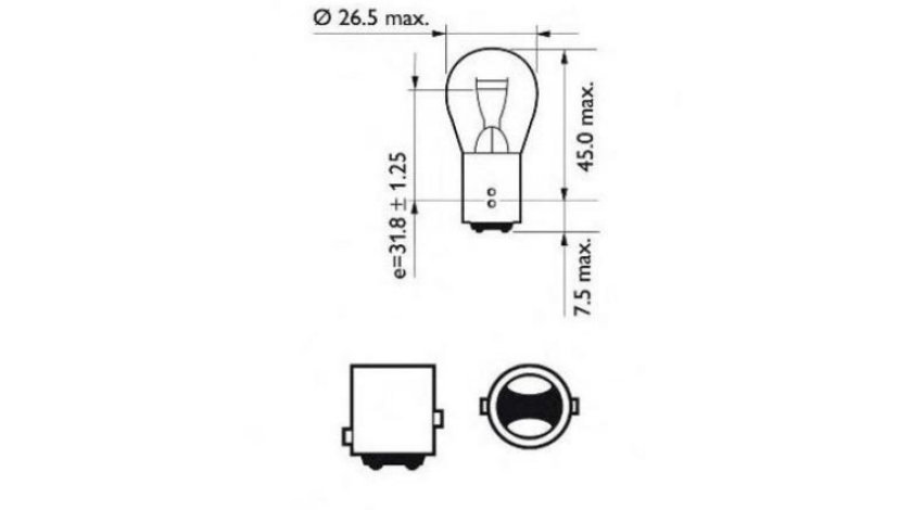 Becuri Ford C-MAX II Van 2010-2016 #2 12495CP