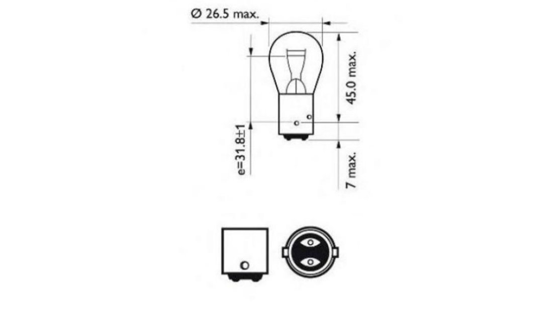 Becuri Ford FOCUS C-MAX 2003-2007 #2 12594CP