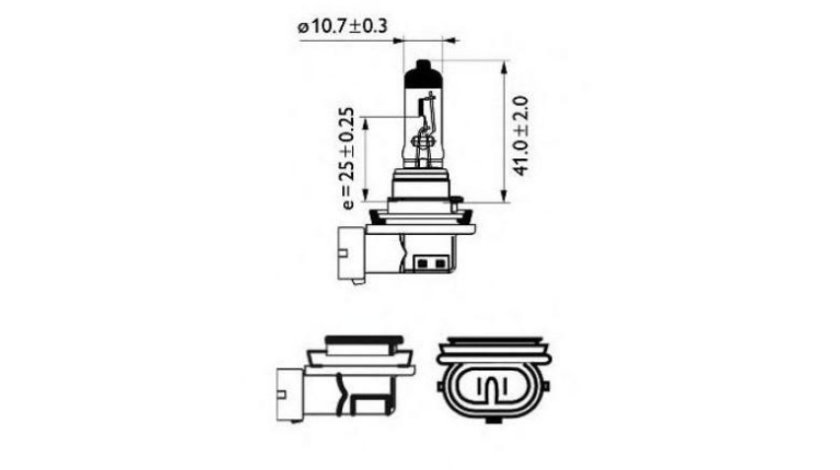 Becuri Toyota URBAN CRUISER (NSP1_, NLP1_, ZSP1_, NCP11_) 2007-2016 #2 12362LLECOB1