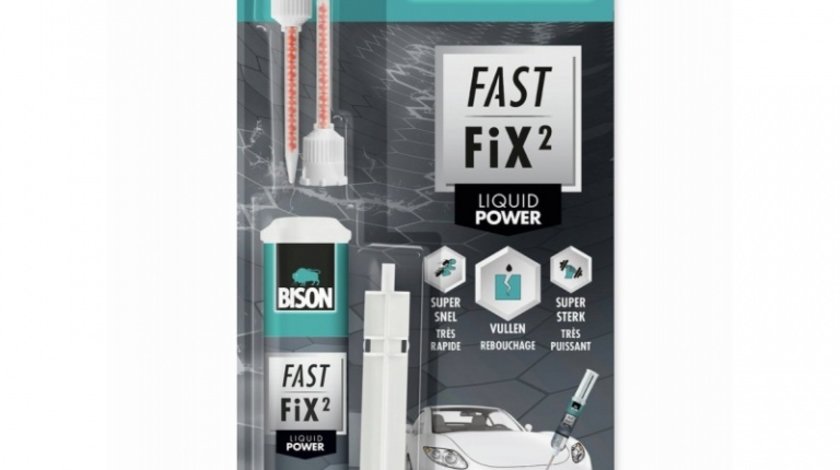 Bison Fast Fix Liquid Power Adeziv Reparatie Bicomponent Rapid Si Puternic 10G 400059