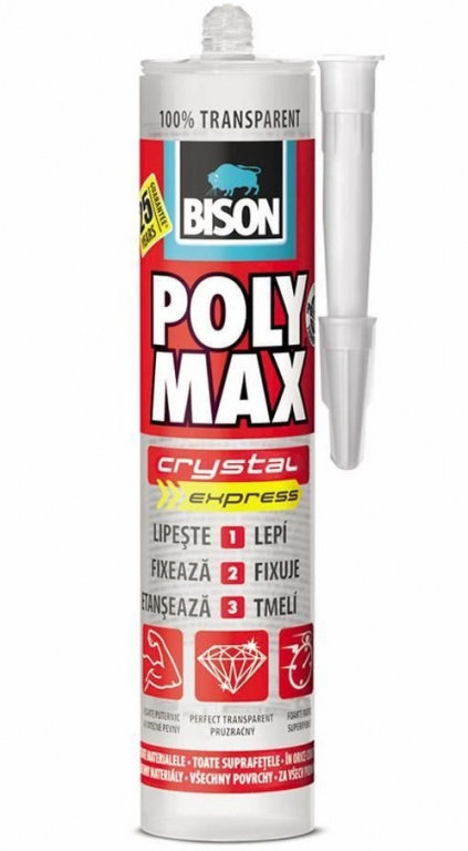 Bison Silicon Poly Max Cristal Express Transparent 300G 428977