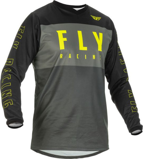 Bluza Moto Barbati Fly F-16 Galben / Negru / Gri Marimea 2XL FLY 375-9222X