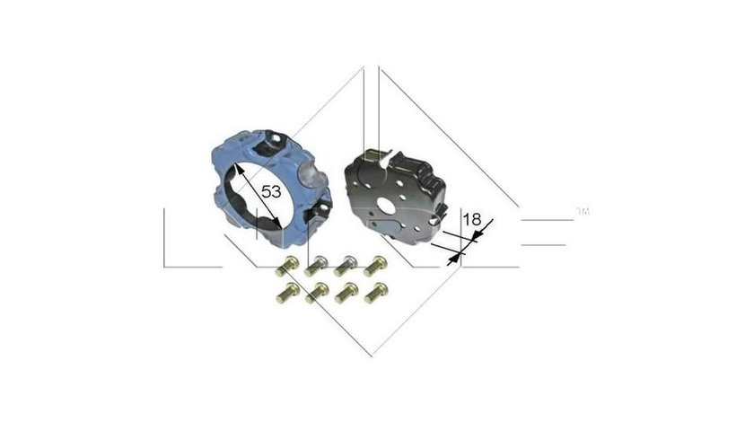 Bobina compresor ac Volkswagen VW JETTA IV (162, 163) 2010-2016 #3 1471004770