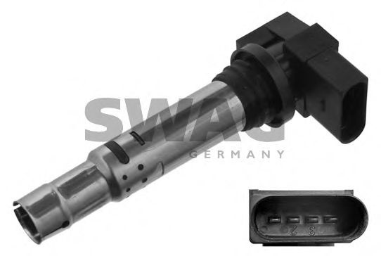 Bobina de inductie AUDI A3 Sportback (8PA) (2004 - 2013) SWAG 30 92 2038 piesa NOUA