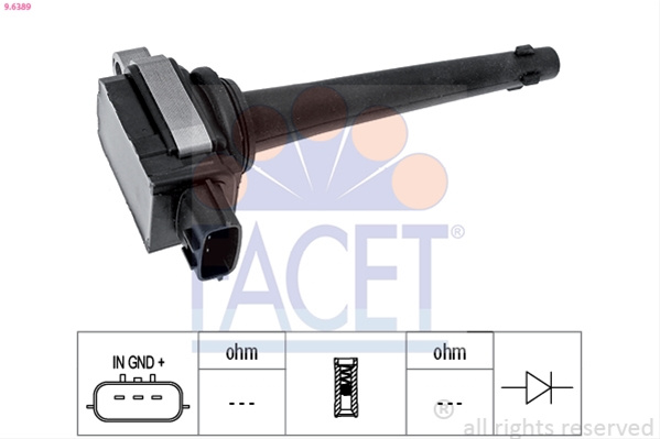 Bobina De Inductie Facet Renault 9.6389