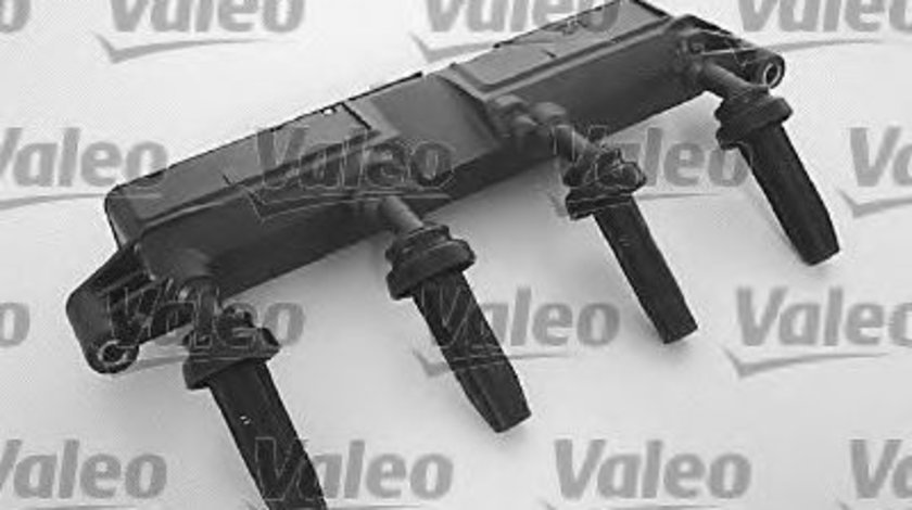 Bobina de inductie PEUGEOT 206 Hatchback (2A/C) (1998 - 2016) VALEO 245097 piesa NOUA