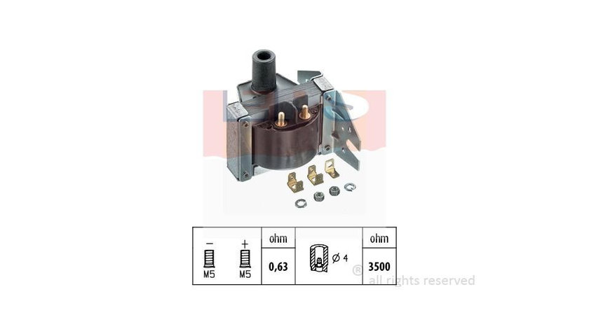 Bobina de inductie Volkswagen VW TRANSPORTER / CARAVELLE Mk III bus 1979-1992 #2 0221122349