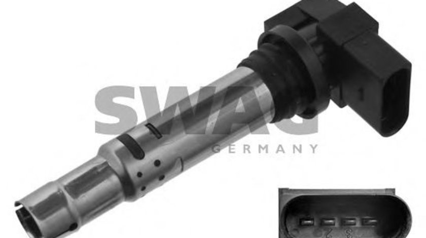 Bobina de inductie VW EOS (1F7, 1F8) (2006 - 2016) SWAG 30 92 2038 piesa NOUA