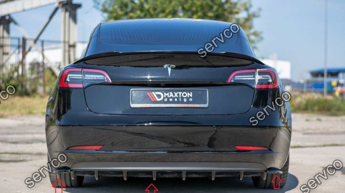 Body kit tuning sport Tesla Model 3 2017- v1 - Maxton Design