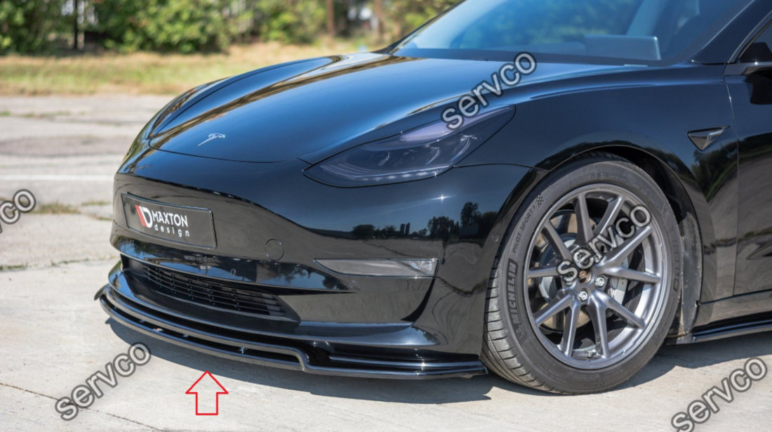 Body kit tuning sport Tesla Model 3 2017- v2 - Maxton Design