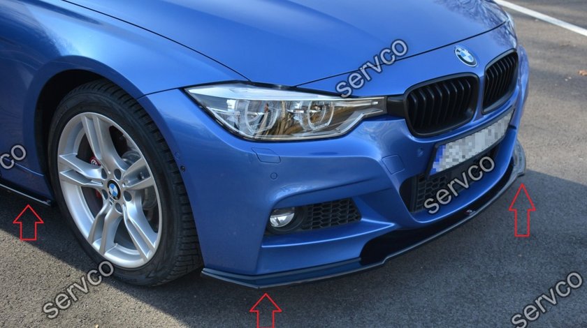 Bodykit pachet tuning sport BMW Seria 3 F30 Sedan M-Sport M Pack Performance Facelift 2015-2018 v2