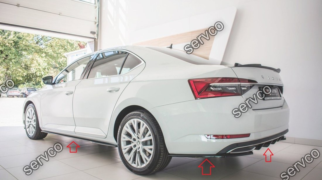 Bodykit tuning sport Skoda Superb Mk3 Facelift 2019- v4