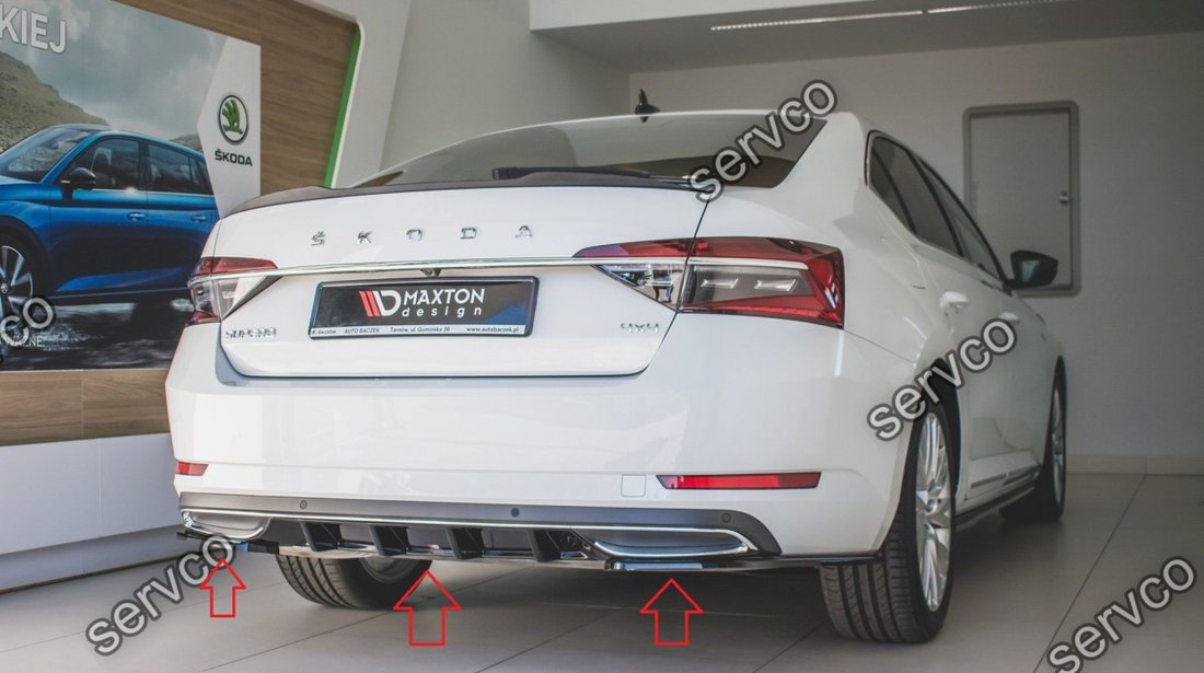 Bodykit tuning sport Skoda Superb Mk3 Facelift 2019- v4