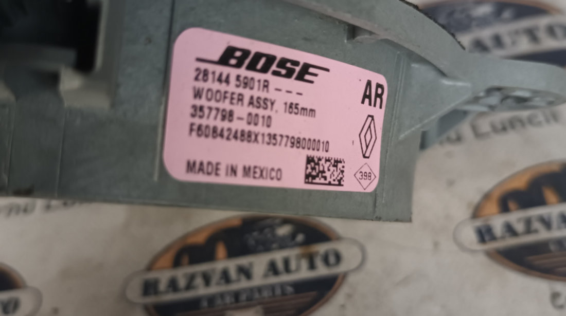 Boxa stanga spate Renault Megane 4, 281445901R / BOSE