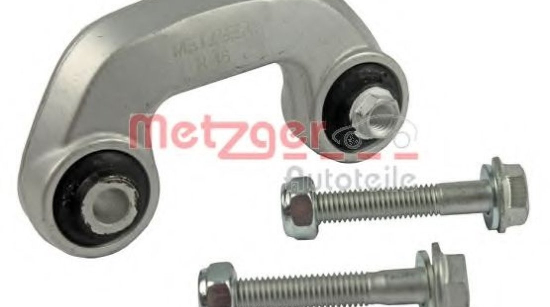 Brat/bieleta suspensie, stabilizator AUDI A4 (8EC, B7) (2004 - 2008) METZGER 53007412 piesa NOUA