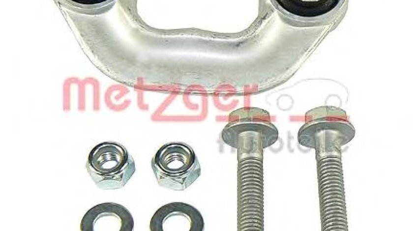 Brat/bieleta suspensie, stabilizator AUDI A4 (8EC, B7) (2004 - 2008) METZGER 53007511 piesa NOUA