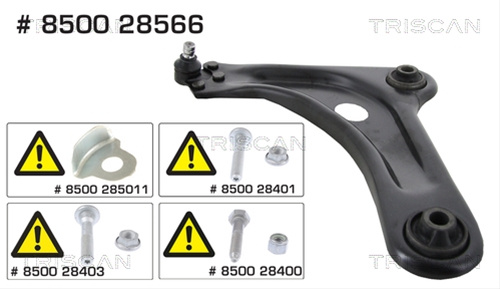 Brat, Suspensie Roata Triscan Peugeot 8500 28566