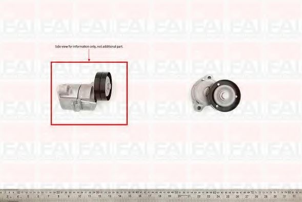 Brat tensionare, curea trapezoidala OPEL CORSA B (73, 78, 79) (1993 - 2002) FAI AutoParts T1007 piesa NOUA