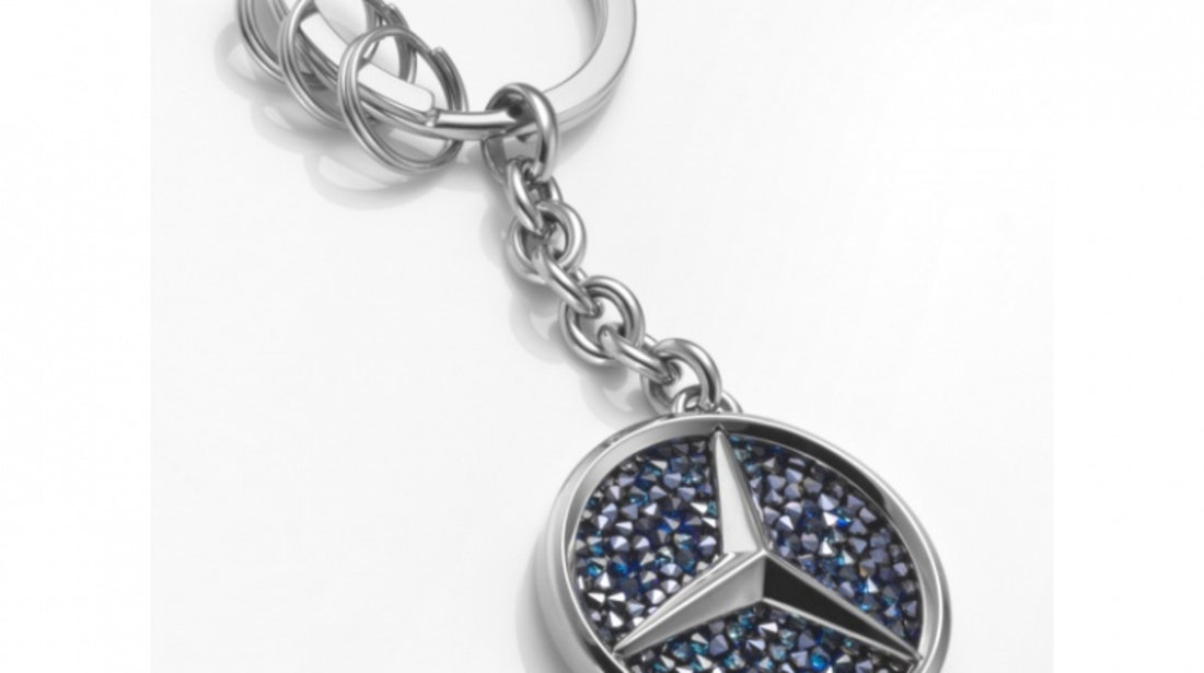 Breloc Cheie Oe Mercedes-Benz St Tropez Swarovski Argintiu / Albastru B66953429
