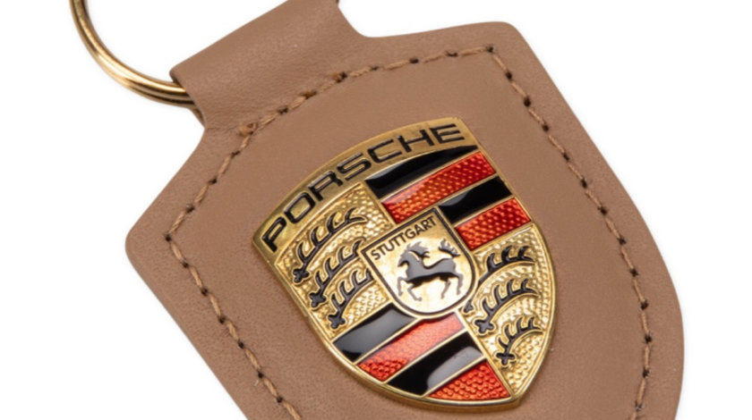 Breloc Cheie Porsche Bej