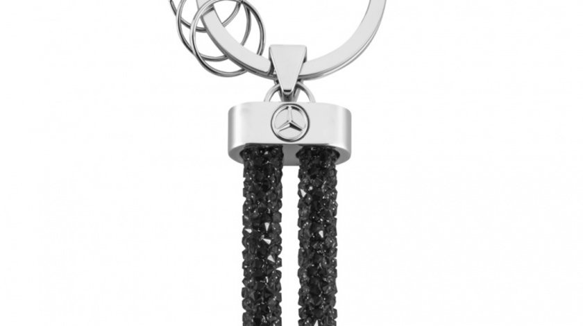 Breloc Cheie Tokyo Oe Mercedes-Benz Swarovski Negru / Argintiu B66954716