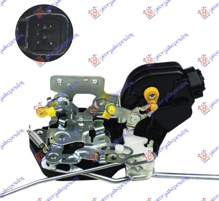 Broasca/Incuietoare Electrica Usa Dreapta Fata 5 Pin Hyundai Elantra 2000-2001-2002-2003-2004