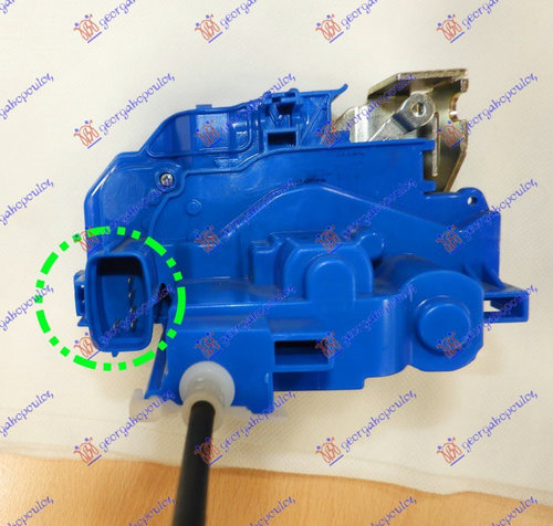 Broasca/Incuietoare Usa Stanga Spate Centrala 5PIN Fiat 500 L 2017-2018-2019-2020-2021