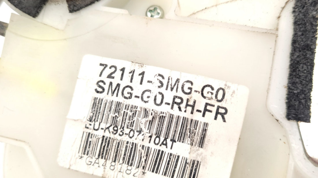 Broasca Usa Dreapta,fata Honda CIVIC Mk 5 1998 - 2001 72111SMGG0, 72111-SMG-G0, SMGG0RHFR, SMG-G0-RH-FR, EUK9307110AT, EU-K93-07110AT, GA48182