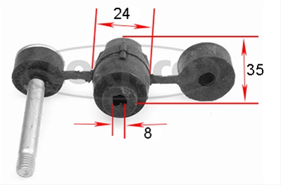 Bucsa, Bara Stabilizatoare Corteco Renault 21652487