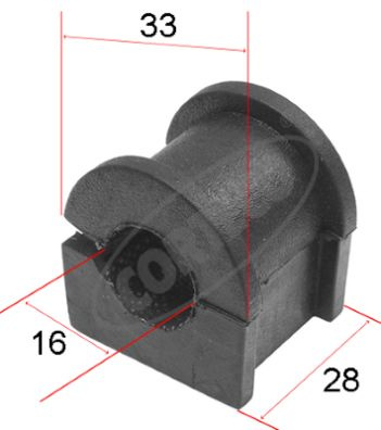 Bucsa, BARA stabilizatoare puntea spate (80000451 COR) FORD