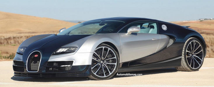 Bugatti Super Veyron: 1.600 cai putere, 0 - 100 km/h in 1.8 secunde