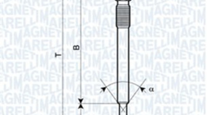 Bujie incandescenta (062900051304 MAGNETI MARELLI) AUDI,CHRYSLER,DODGE,JEEP,MITSUBISHI,SEAT,SKODA,VW